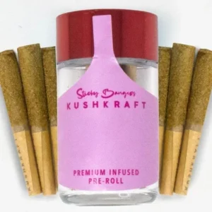 KUSH KRAFT - Sticky Banger Infused Pre-Roll Jar