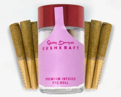 KUSH KRAFT - Sticky Banger Infused Pre-Roll Jar product photo
