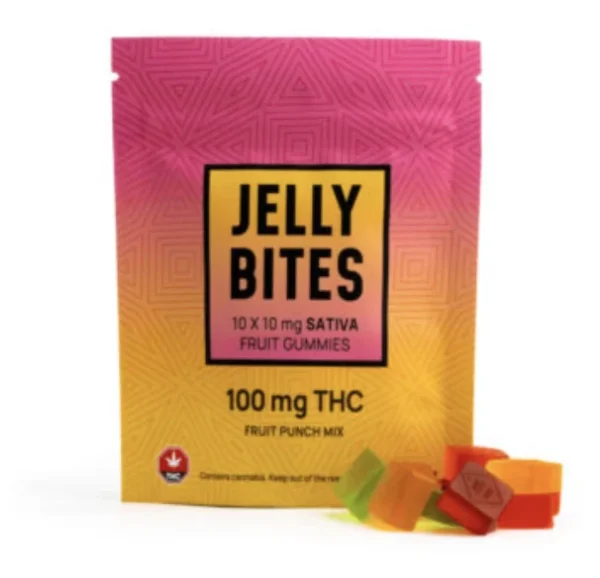 Twisted Extract Jelly Bite Sativa 100mg product photo