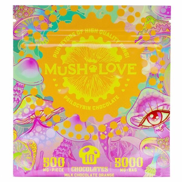 MOTA Mush Love – Milk Chocolate Orange (5000mg Psilocybin) product photo
